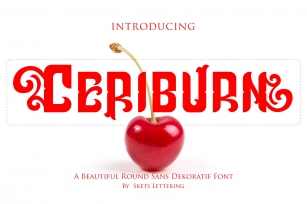 Ceriburn Font Download
