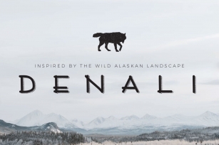 Denali | A Wild Alaskan Sans-Serif Font Download