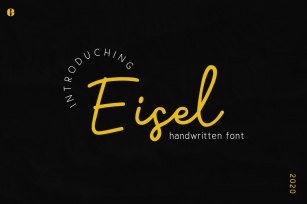 Eisel | Handwritten Font Font Download