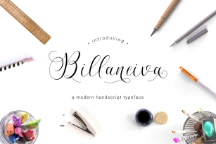 Billaneiva Typeface Font Download