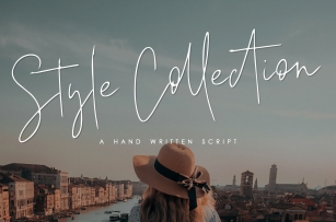 Style Collection - A hand written script Font Download