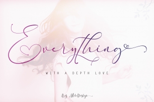 Everything Calligraphy - a Lovely Font Font Download