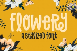 Flowery Font Font Download