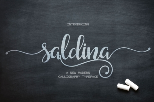 Saldina Script Font Download