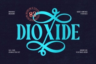 Dioxide - Vintage Typeface Font Download