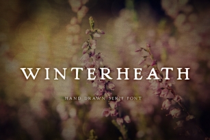 Winterheath Hand Drawn Serif Font Font Download