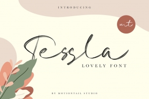 Tessla Lovely Font Font Download