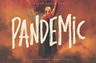 Pandemic - Brush Font Font Download