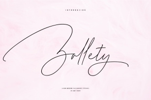Zallety Signature Font Download