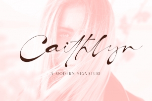 Caithlyn | Modern Signature Font Font Download