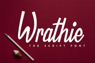 Wrathie - Script Font Font Download