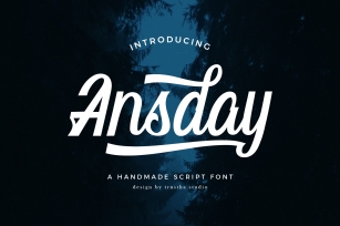 Ansday Script Font Download