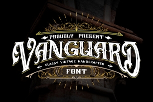 Vanguard | Classy Vintage Handcrafted Font Download