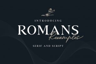 ROMANS Rexamples Font Duo Font Download