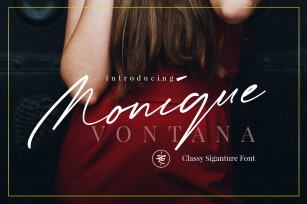 Monique Vontana Font Download