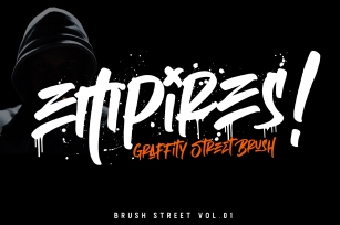 Empires - Graffity Street Brush.Vol 01 Font Download