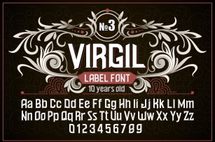 Vintage otf font Virgil Font Download