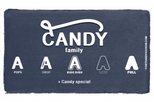 CANDY family Font Download