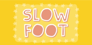 Slow Foot Font Download