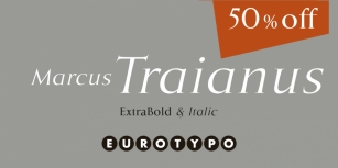 Marcus Traianus Font Download