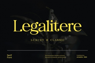 Legalitere Serif Font Font Download
