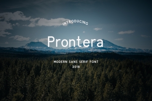 Prontera Sans Font Download