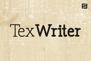 Tex Writer - Casual Handwritten Serif Typeface Font Download