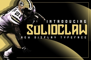 Solidclaw Display font Font Download