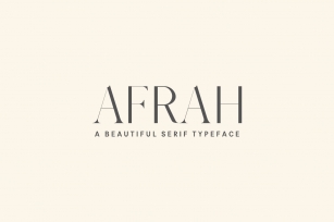 Afrah Serif Font Family Pack Font Download
