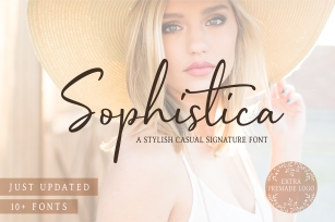 Sophistica - 10+ Fonts & Extras Font Download