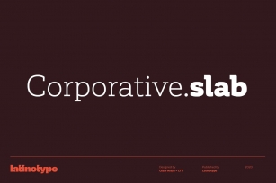 Corporative Slab Intro Offer 70% off Font Download