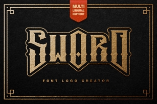 Sword Font Logo Creator Font Download