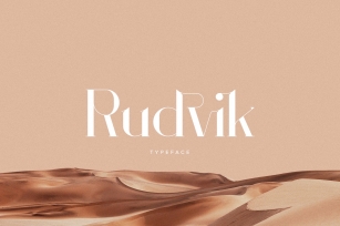 Rudvik Typeface Font Download