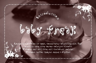 Baby Freak Font Download