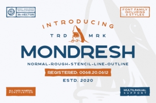 Mondresh Font Download