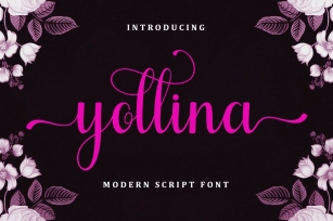 Yollina - Modern Script Font Download