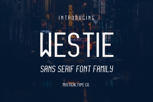 Westie Typeface Font Download