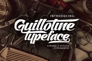 Guillotine Font Download