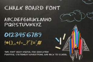 Chalk Board Font Download