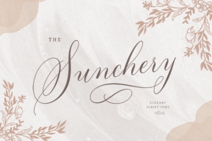 Sunchery Font Download