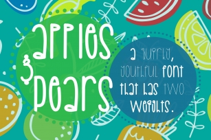 Apples & Pears Font Download