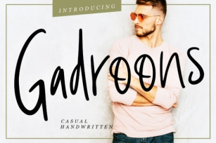 Gadroons Font Download