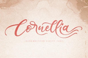 Cornellia Font Download