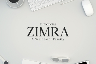 Zimra Serif Font Family Font Download