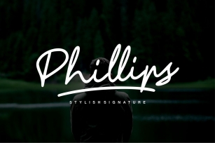 Phillips - Stylish Font Font Download