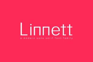 Linnett Sans Serif Font Family Font Download