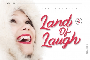 Land Of Laugh -Clean & Rough Font Download