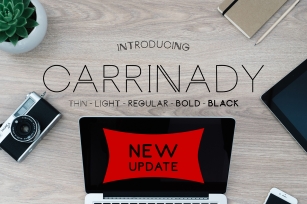 Carrinady Family - NEW UPDATE Font Download