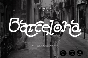 Barcelona Font Download