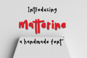 Matterine Typeface Font Download